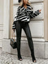 'Tarian' Faux Fur Leopard Print Coat - Celes Fashion